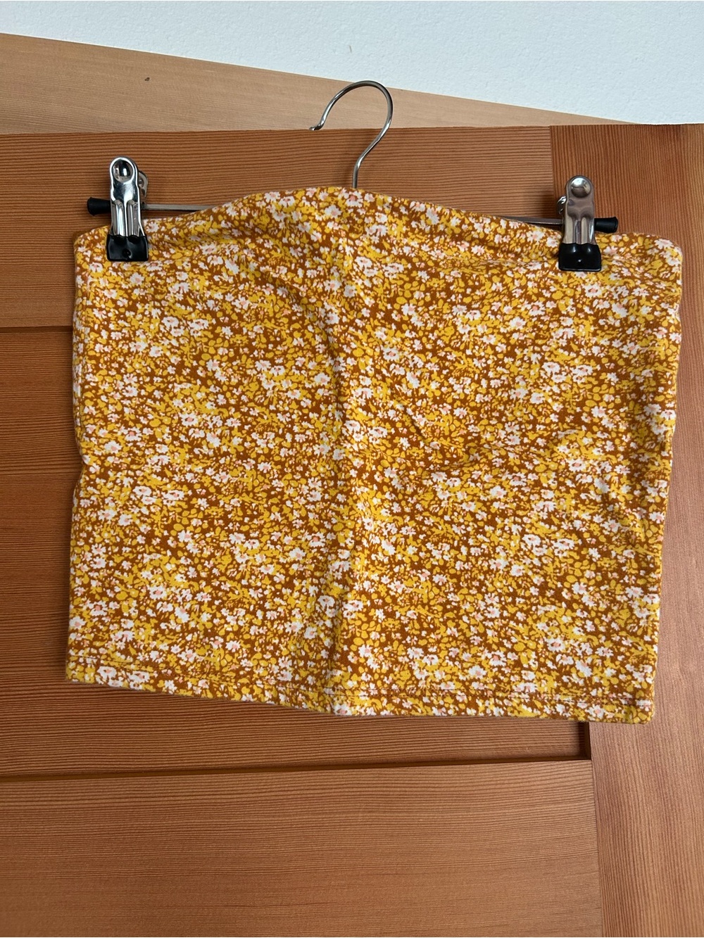 Wild Fable Yellow Ditsy Floral Tube Top